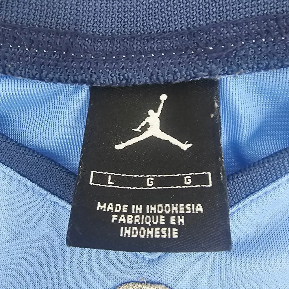 Rare Jordan North Carolina Tar Heels Basketball jersey Hansbrough 50 L 4048